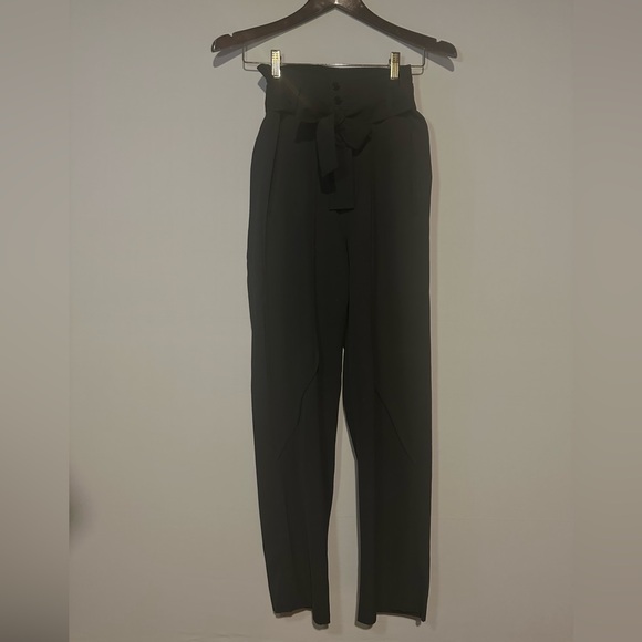 ba&sh Black High-Waisted Pants - Picture 5 of 8
